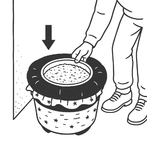 Transfer to Insulated Container